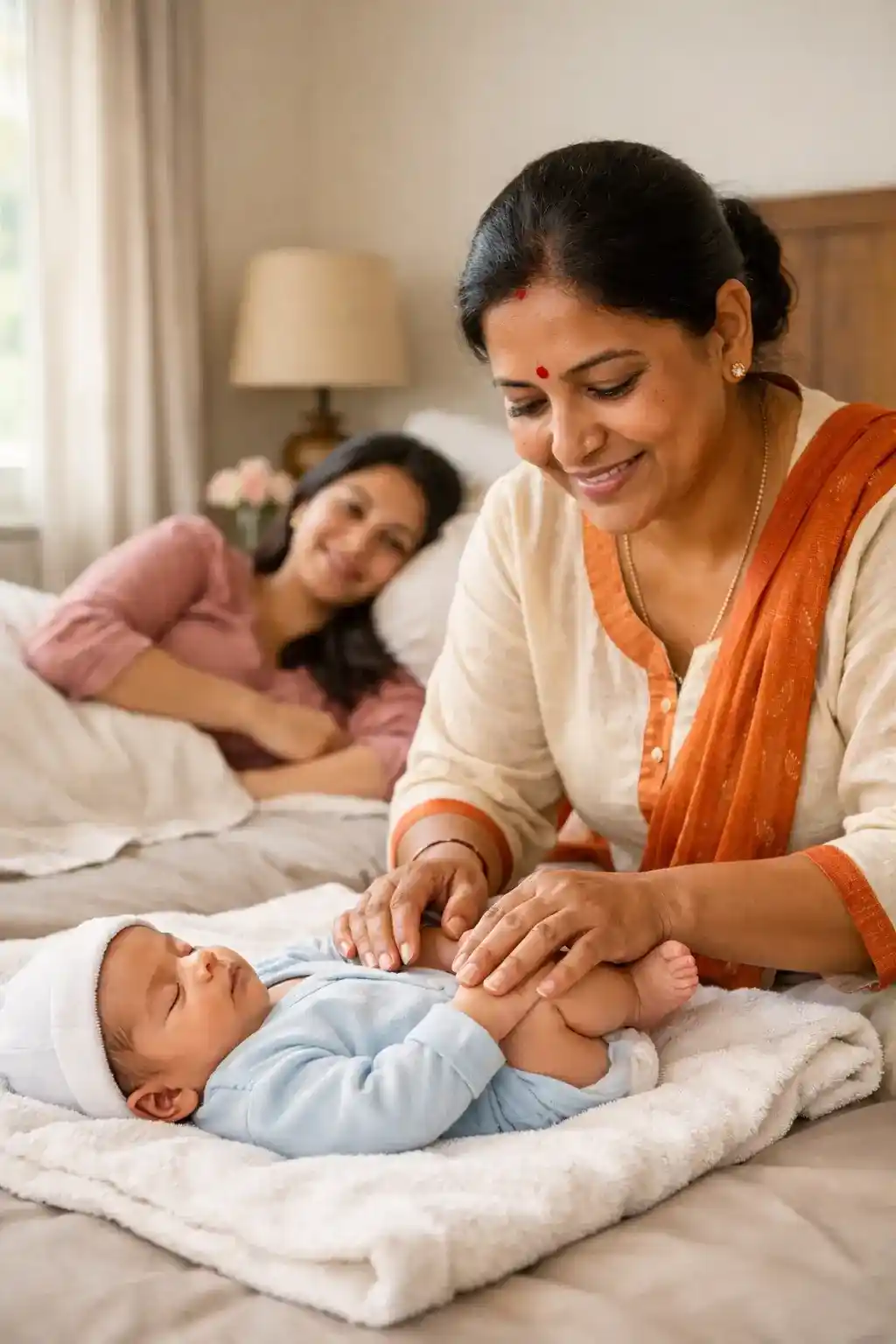 24 hour live-in japa maid providing newborn and mother care in Noida